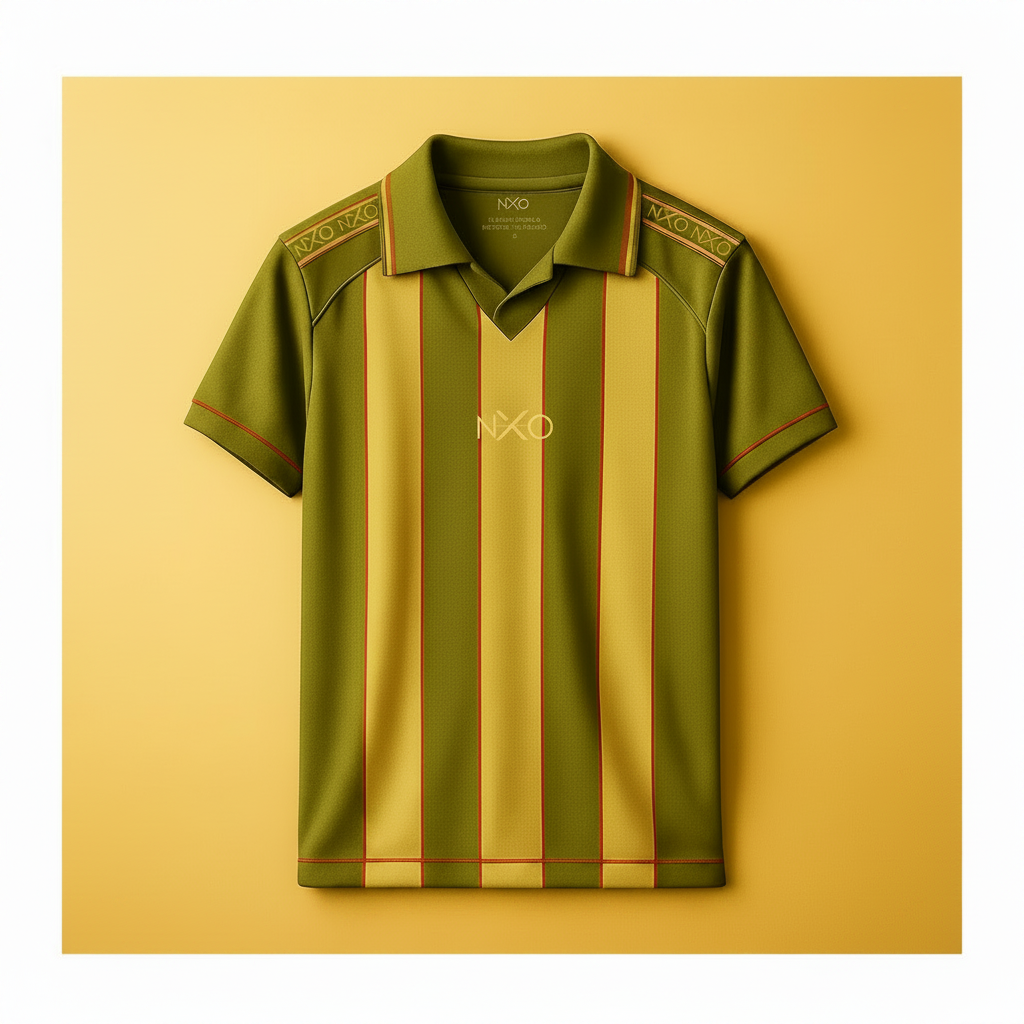 NXO Legacy Polo – Olive Gold